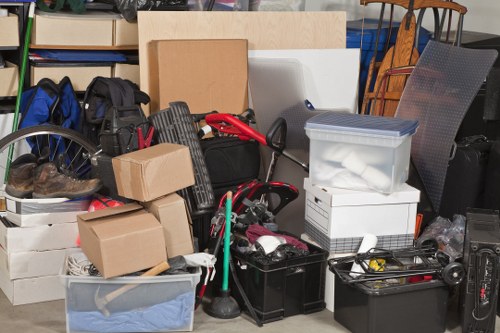 Tools used for professional garden clearance